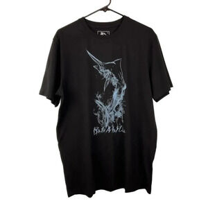 Bob Marlins Smoke Marlin Premium T Shirt Size L NWT